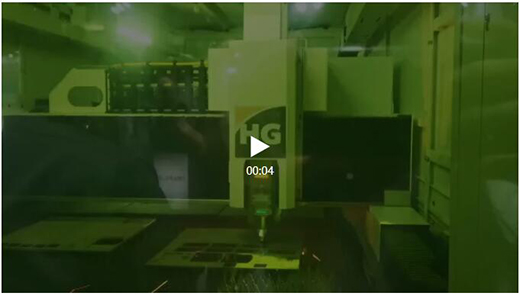 上海；；；；918博天堂超高功率激光切割机埃森展现场切割视频